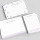 Patterned Borders Flat Note Card Collection Image 7 of 9